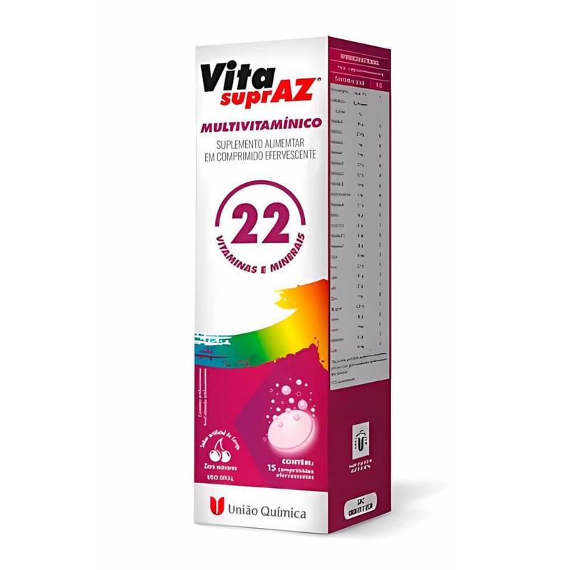 Vita Supraz Efervescente 15 Comprimidos - Uniao Quimica